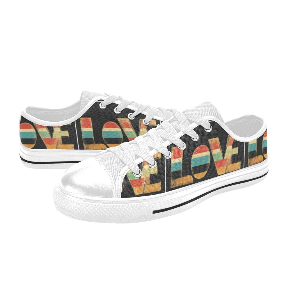 Retro Love Low — White