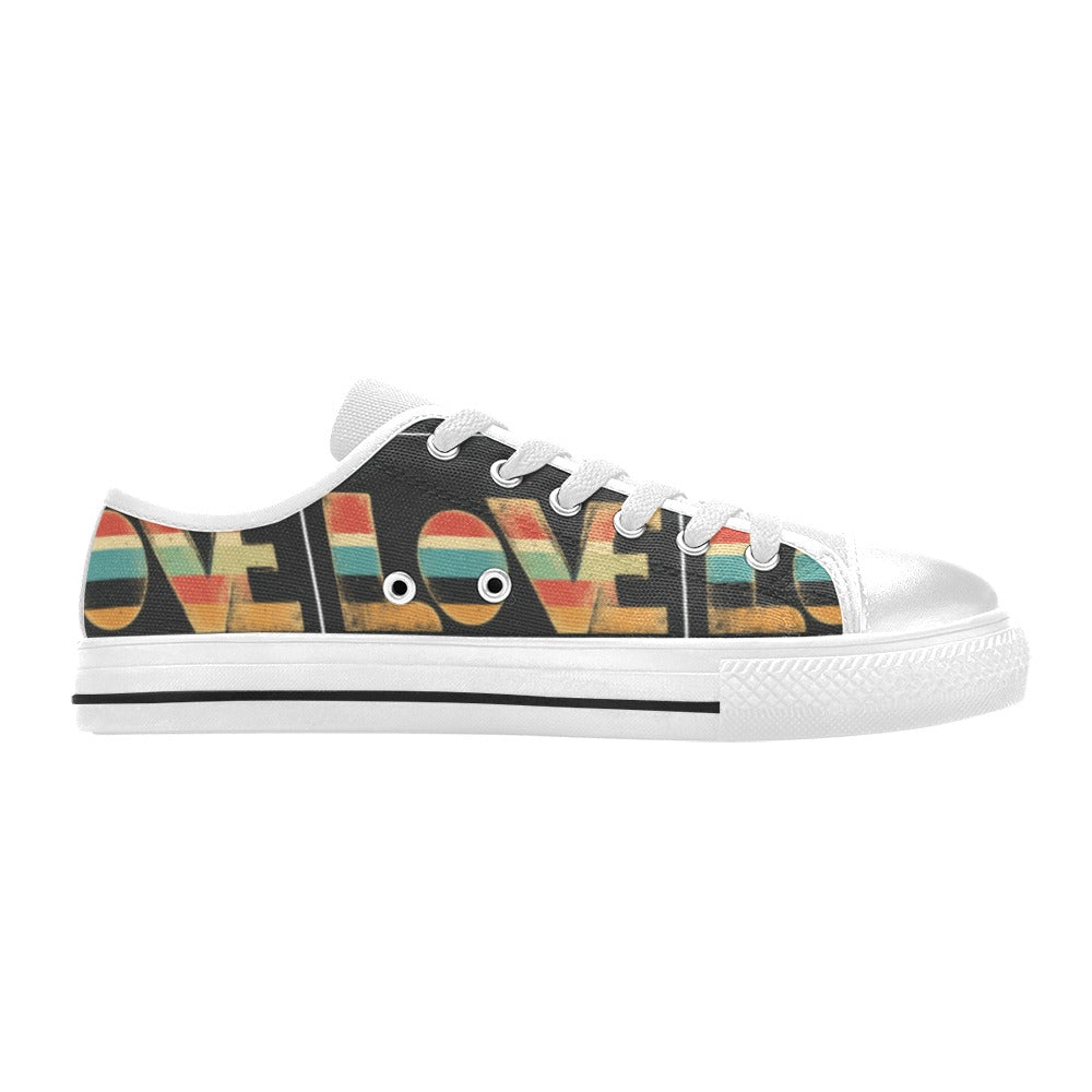 Retro Love Low — White