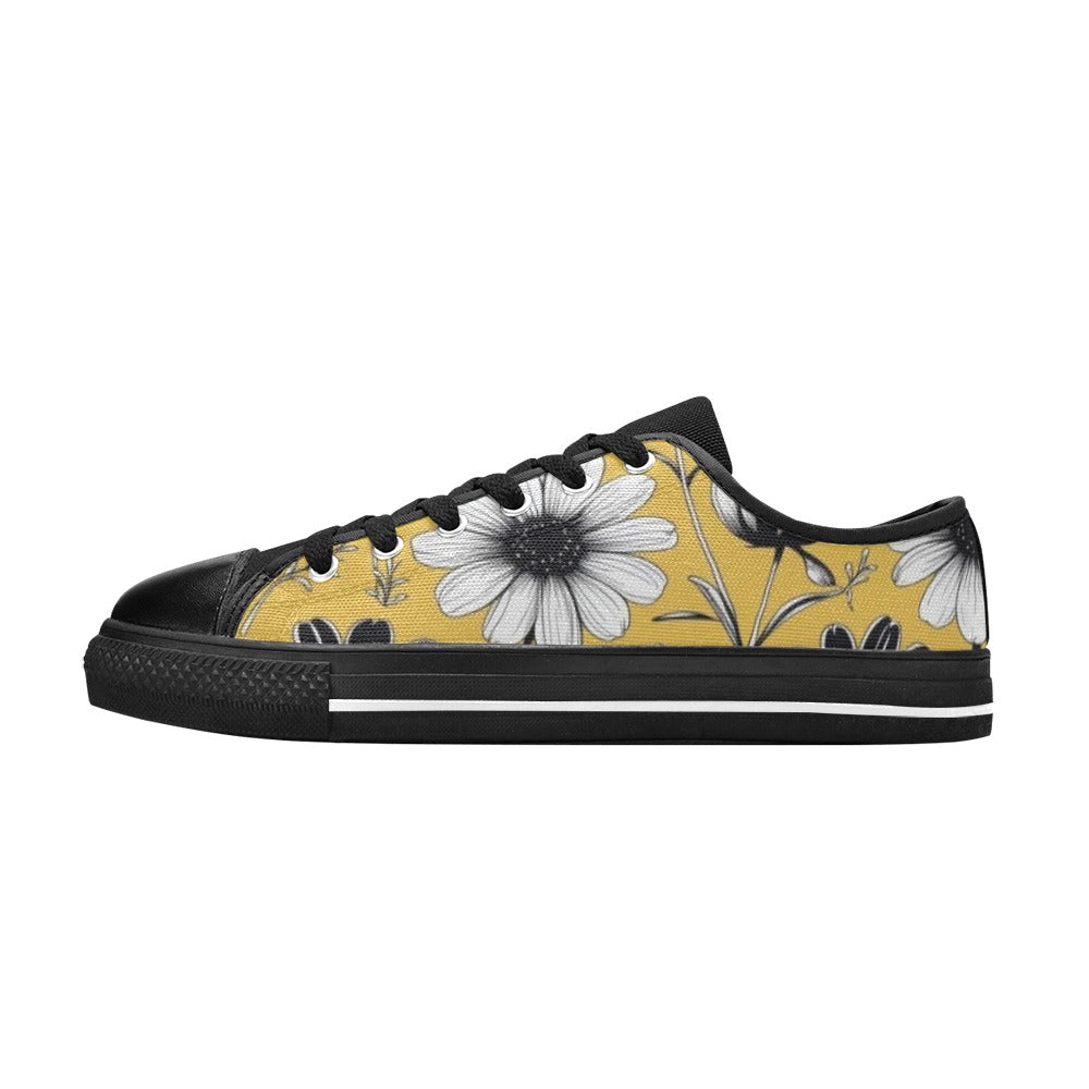 Yellow Blossom Low — Black