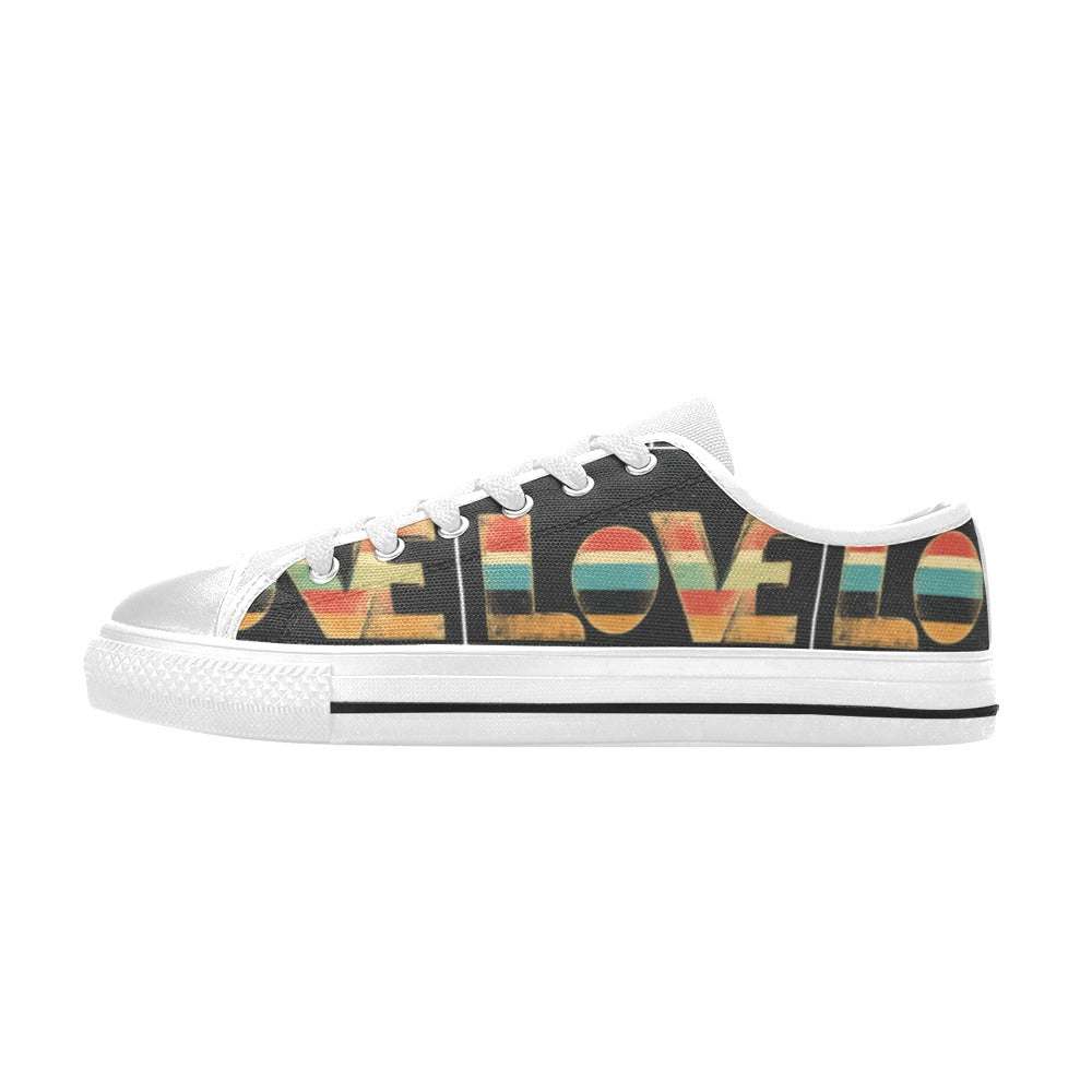 Retro Love Low — White