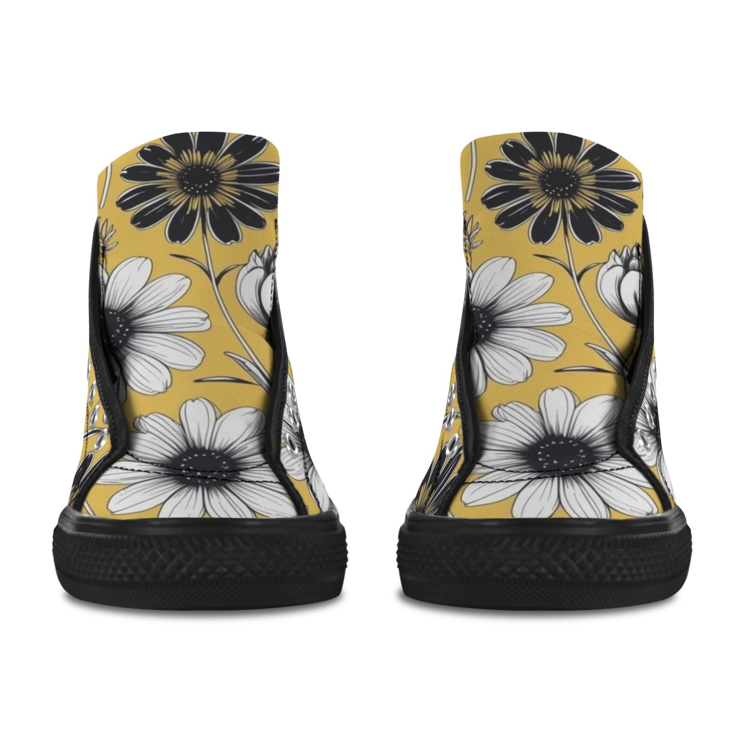 Yellow Daisy High Top