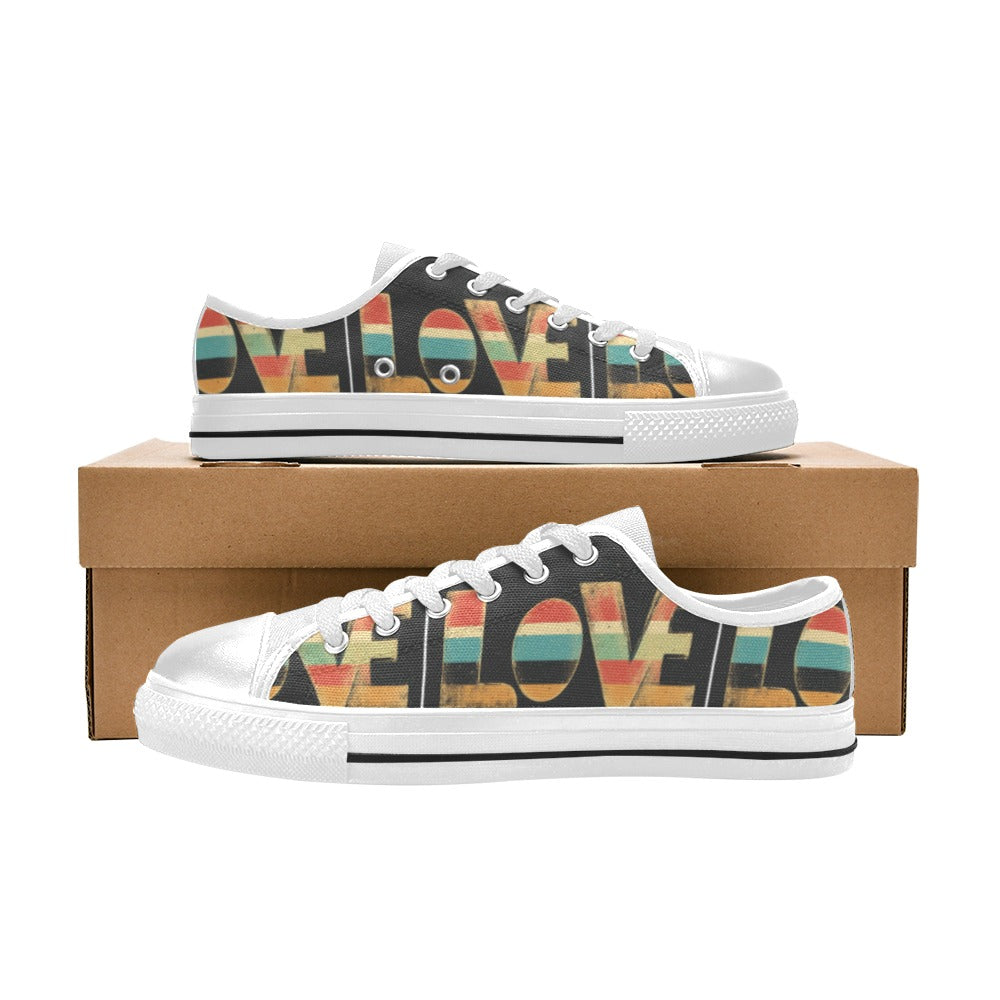 Retro Love Low — White