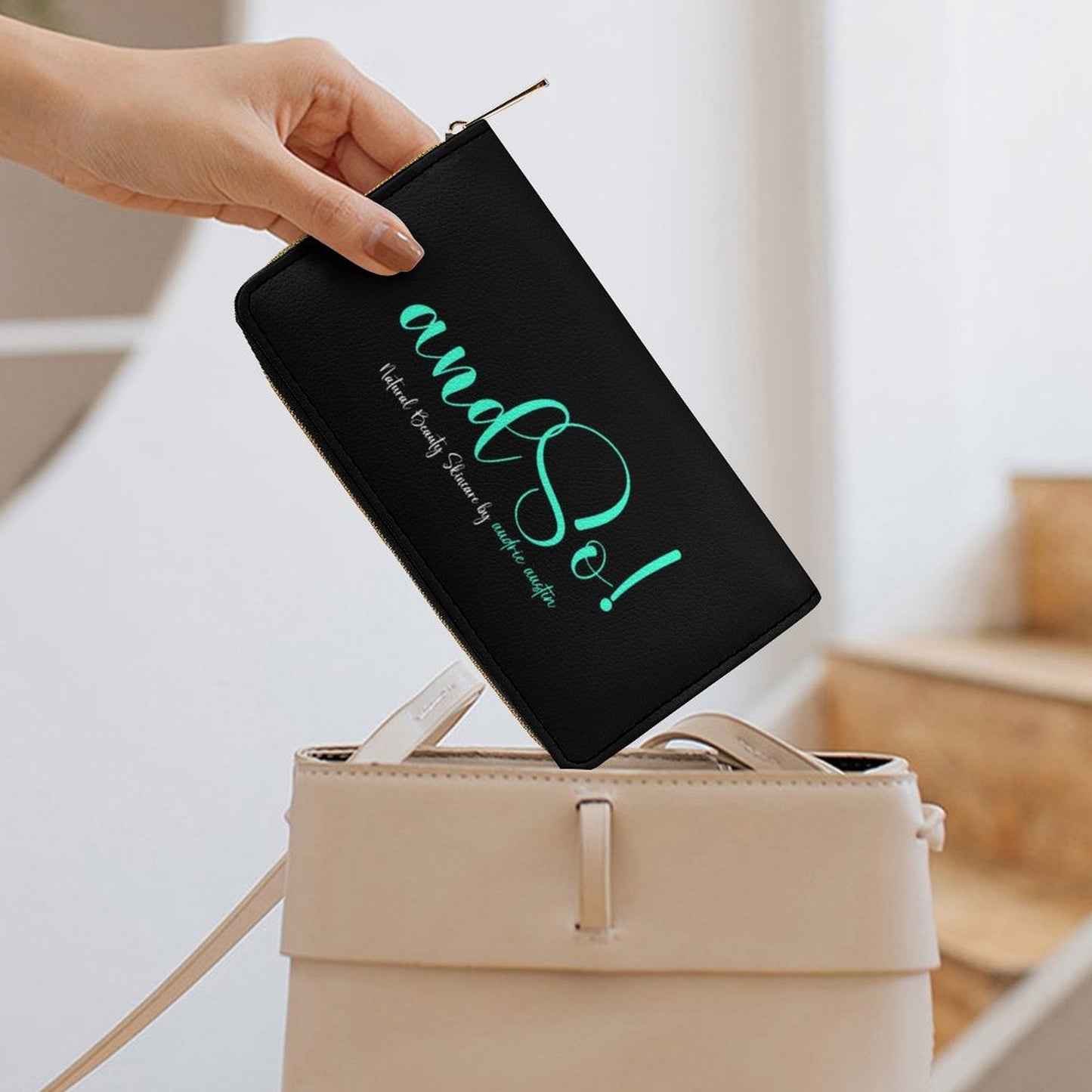 Check Mate Wallet Leather Wallet