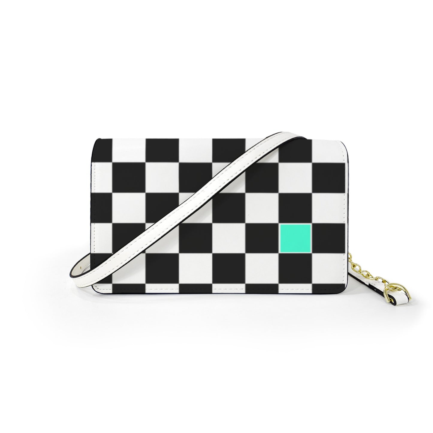 Rhythm and Check Mini Chain Crossbody Bag