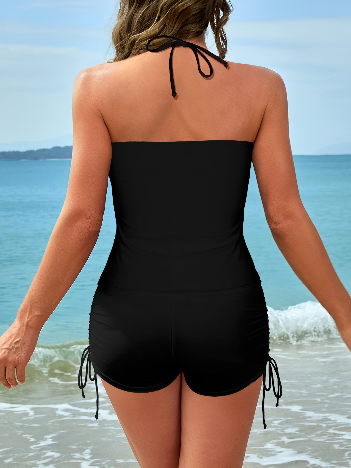 SMILE Two-Piece Swimsuit Set