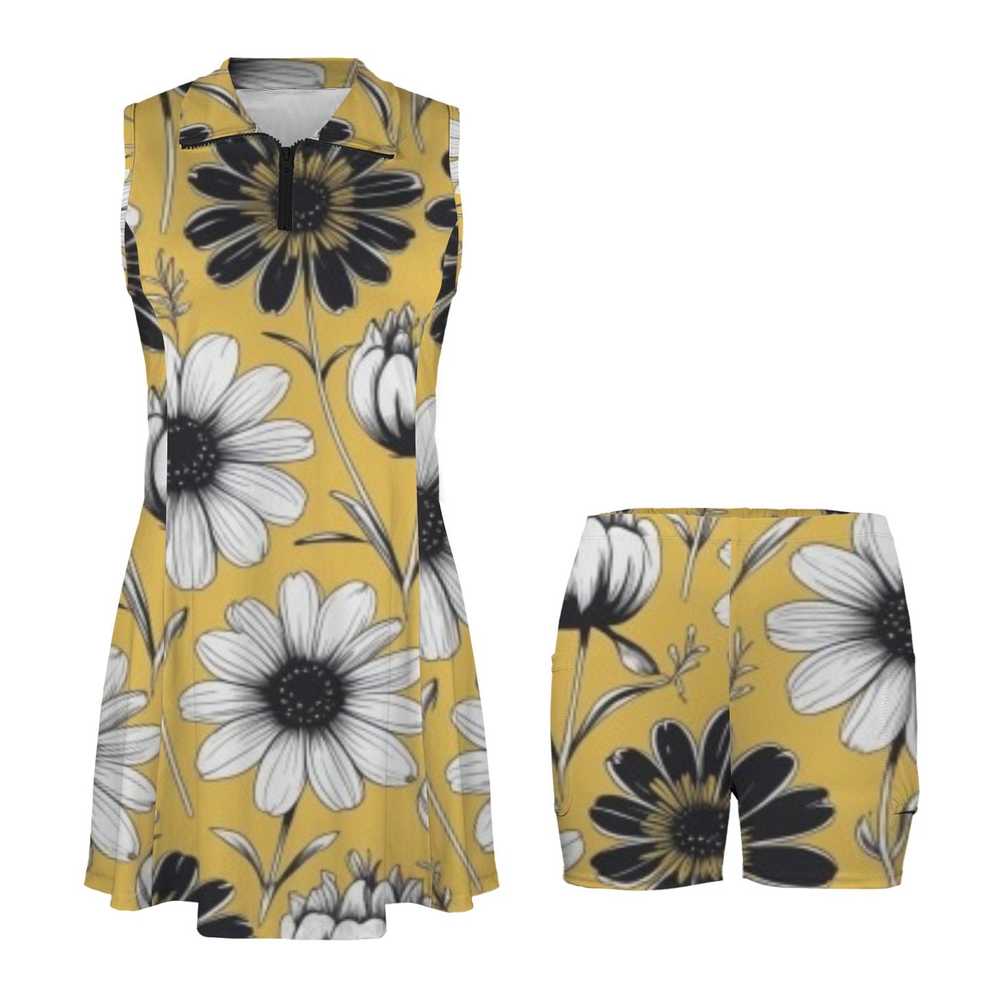 Yellow Blossom Sport Dress