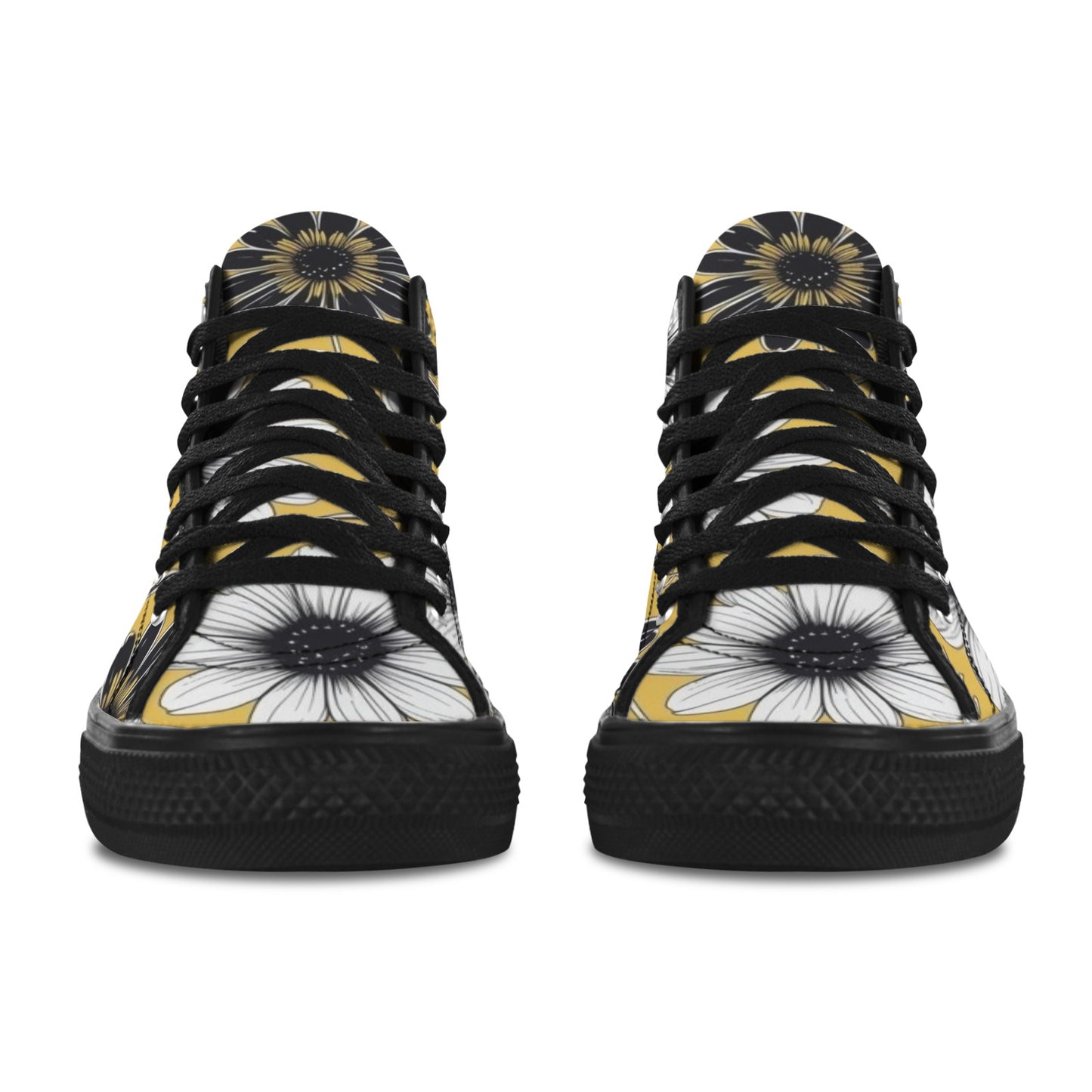 Yellow Daisy High Top