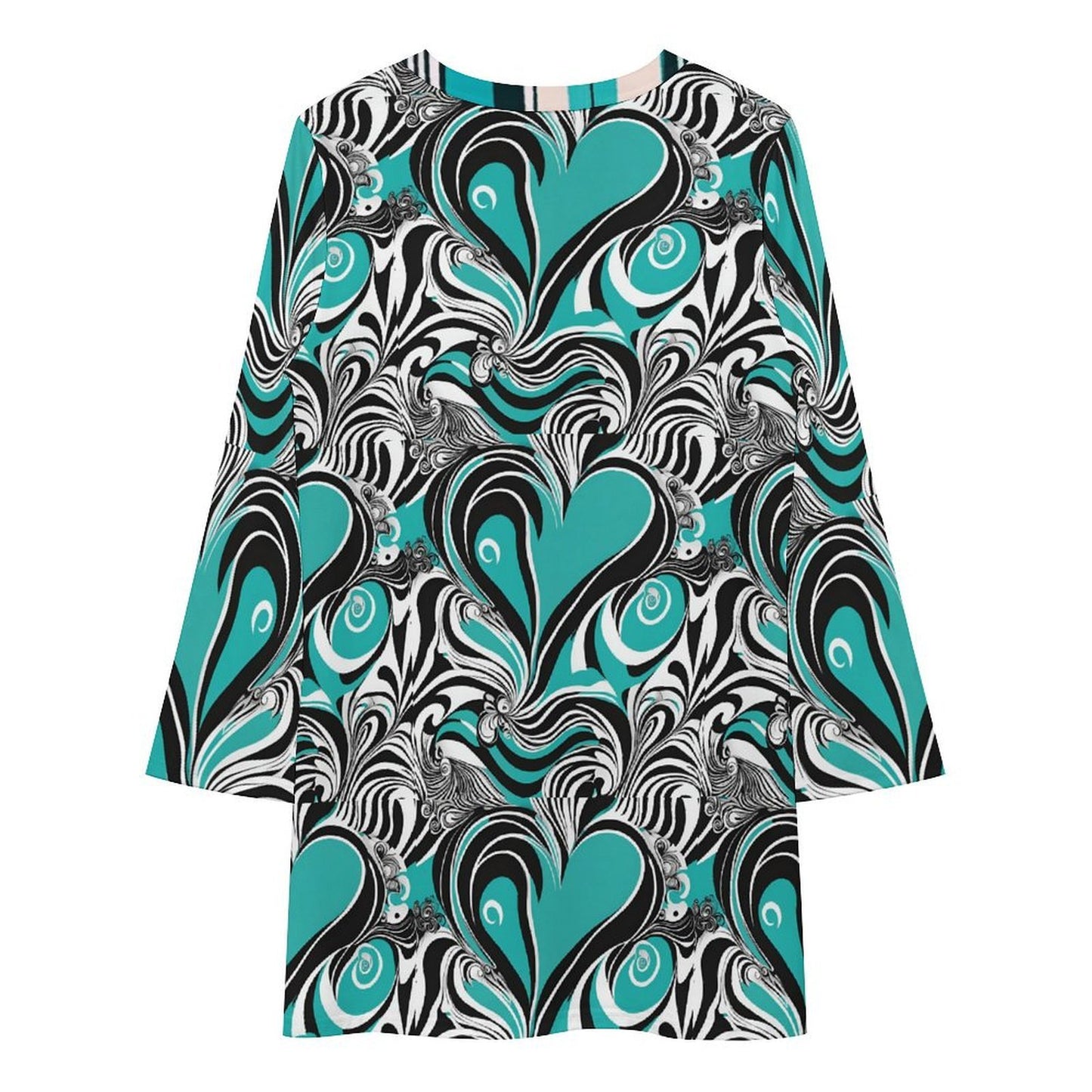 Flowing Heart Dress